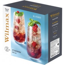 Набор стаканов Wilmax England Grand Chef, 2х520мл в магазинах Перекресток