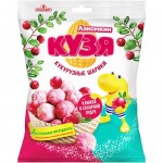 Шарики Кузя Лакомкин кукурузные со вкусом клюквы в сахарной пудре, 50г