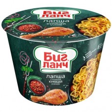 Лапша Биг Ланч с тушеной курицей и луком, 90г в магазинах Перекресток