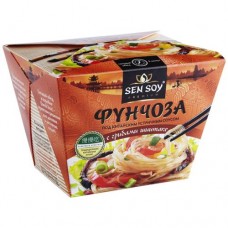 Фунчоза Sen Soy под китайским устричным соусом, 125г в магазинах Перекресток