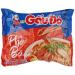 Лапша Gaudo Фабо рисовая быстрого приготовления со вкусом говядины, 65г