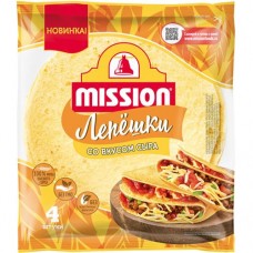 Тортильи Mission пшеничные со вкусом сыра, 166г в магазинах Перекресток