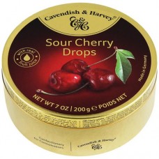 Леденцы Cavendish&Harvey Sour Cherry Drops с фруктовым соком, 200г в магазинах Перекресток