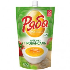 Майонез Ряба Провансаль 67%, 400г в магазинах Перекресток