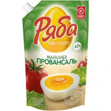 Майонез Ряба Провансаль 67%, 630г в магазинах Перекресток
