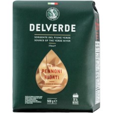 Макароны Delverde Pennoni Rigati Ė31 из твёрдых сортов пшеницы, 500г в магазинах Перекресток
