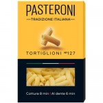 Макароны Pasteroni Tortoglioni Ė127 группа А высший сорт, 400г