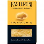 Макароны Pasteroni Pipe rigate Ė126 группа А высший сорт, 400г
