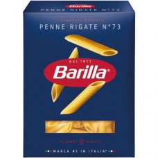 Макароны Barilla Penne Rigate n.73 из твёрдых сортов пшеницы, 450г в магазинах Перекресток