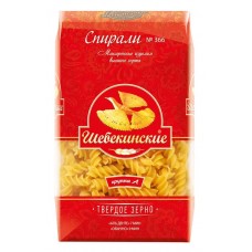 Макароны Шебекинские спирали Ė366, 450г в магазинах Перекресток