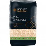 Рис Арборио шлифованный Маркет Collection, 500г