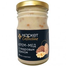 Крем-мёд с кедровым орехом Маркет Collection, 250г в магазинах Перекресток