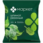 Шпинат резаный быстрозамороженный Маркет Перекрёсток, 400г