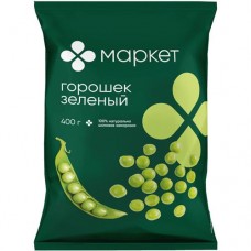 Горошек зелёный быстрозамороженный Маркет Перекрёсток, 400г в магазинах Перекресток