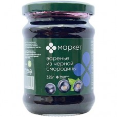 Варенье черносмородиновое стерилизованное Маркет Перекрёсток, 325г в магазинах Перекресток