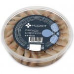 Сельдь Царская филе-кусочки тихоокеанская слабосоленая в масле Маркет, 400г Сельдь Царская филе-кусочки тихоокеанская слабосоленая в масле Маркет, 400г