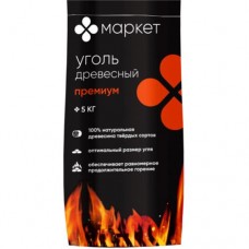 Уголь древесный Премиум Маркет, 5кг в магазинах Перекресток