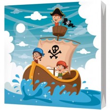 Салфетки бумажные сервировочные трехслойные с рисунком 33х33см Маркет Kids, 20шт в магазинах Перекресток