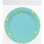 Тарелки одноразовые картонные Маркет Home, 6шт