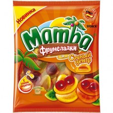Мармелад Mamba Сочный центр фрумеладки жевательный, 70г в магазинах Перекресток