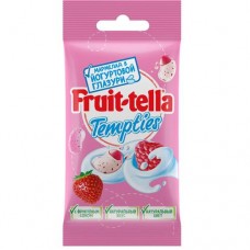Мармелад Fruittella Tempties жевательный в йогуртовой глазури малина-клубника, 35г в магазинах Перекресток
