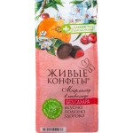 Мармелад Живые конфеты с вишней и апельсином желейный в шоколаде, 150г