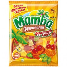 Мармелад Mamba жевательный Фруктовый микс, 140г в магазинах Перекресток