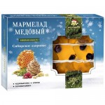 Мармелад Marmeco Сибирское Здоровье медовый со вкусом кедровый орех-клюква-сосновые шишки, 200г