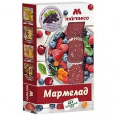 Мармелад Marmeco с чёрной смородиной желейный формовой, 180г в магазинах Перекресток