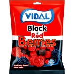 Мармелад Vidal Ягоды жевательный со вкусом малины и ежевики, 70г