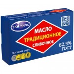 Масло сливочное Экомилк Традиционное 82.5%, 180г