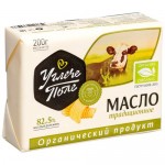 Масло сливочное Углече Поле Традиционное 82.5%, 200г