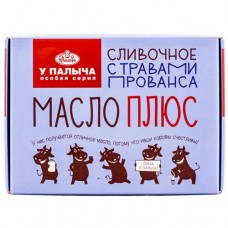 Масло сливочное У Палыча с травами прованса 62%, 180г в магазинах Перекресток