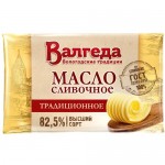 Масло Валгеда Традиционное сливочное 82.5%, 160г