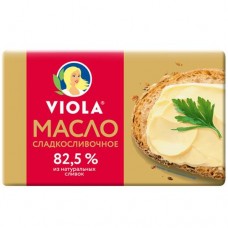 Масло Viola сладкосливочное фасованное 82.5%, 150г в магазинах Перекресток