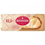 Масло Вкуснотеево Традиционное сливочное 82.5%, 340г