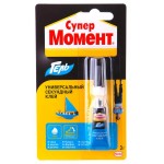 Клей Супер Момент Гель универсальный секундный, 3г