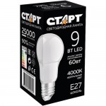 Лампа Старт Ledgls E27 светодиодная 9W 40 X