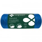 Мешки для мусора 35л Маркет, 30шт Мешки для мусора 35л Маркет, 30шт