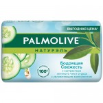 Мыло Palmolive Натурэль Бодрящая свежесть с экстрактами зеленого чая и огурца, 150г Мыло Palmolive Натурэль Бодрящая свежесть с экстрактами зеленого чая и огурца, 150г