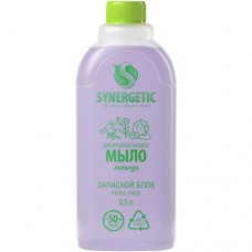 Запасной блок жидкое мыло Synergetic Лаванда, 500мл в магазинах Перекресток