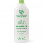 Запасной блок мыло жидкое для рук Synergetic Мелисса и Ромашка, 1л