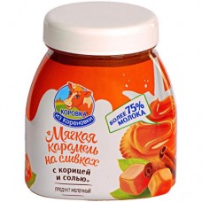 Карамель мягкая Коровка из Кореновки на сливках с корицей и солью 19%, 340г в магазинах Перекресток