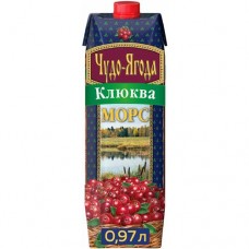 Морс Чудо-Ягода Клюквенный, 970мл в магазинах Перекресток