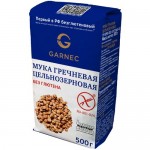 Мука Garnec гречневая цельнозерновая без глютена, 500г