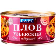 Плов Барс Узбекский с говядиной, 325г в магазинах Перекресток