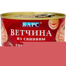 Ветчина Барс Европейская из свинины стерилизованная, 325г в магазинах Перекресток