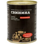 Свинина Курганский Стандарт тушёная высший сорт, 338г