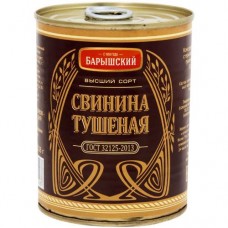 Свинина Барышский тушёная высший сорт, 338г в магазинах Перекресток