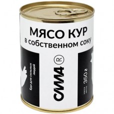 Мясо куриное Сила в собственном соку, 350г в магазинах Перекресток